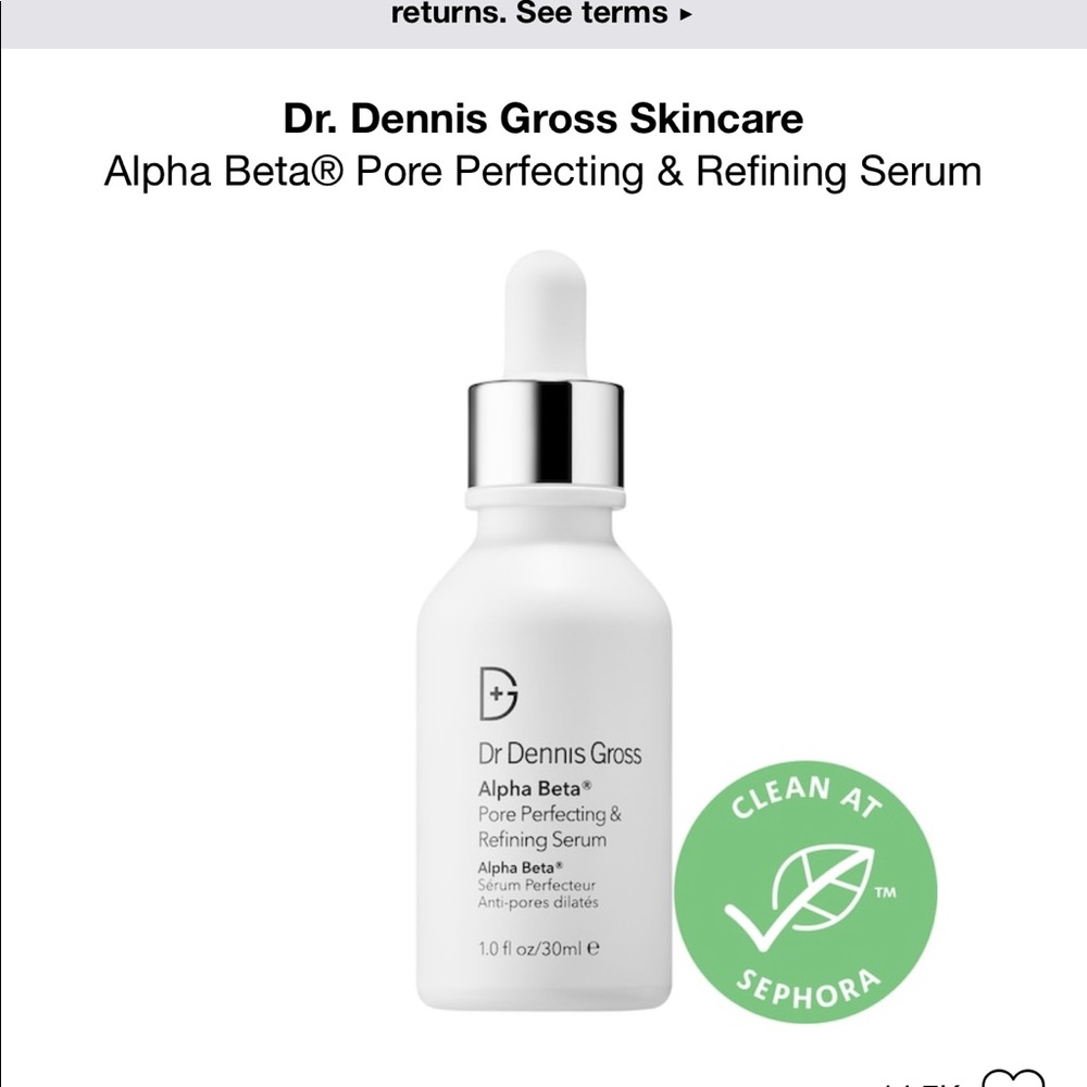 Brand New Dr. Dennis Gross Pore Perfecting Serum